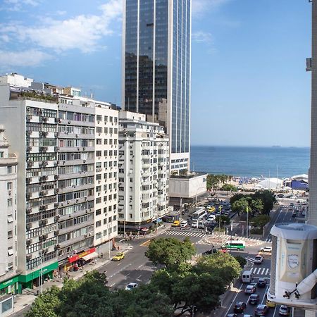 Apartamento Completo Na Praia De Copacabana 02 Quartos Com Vista Lateral Mar Em Andar Alto, Ar, Wifi , Netflix, Pauloangerami Rmvc18 Rio de Janeiro Exterior photo