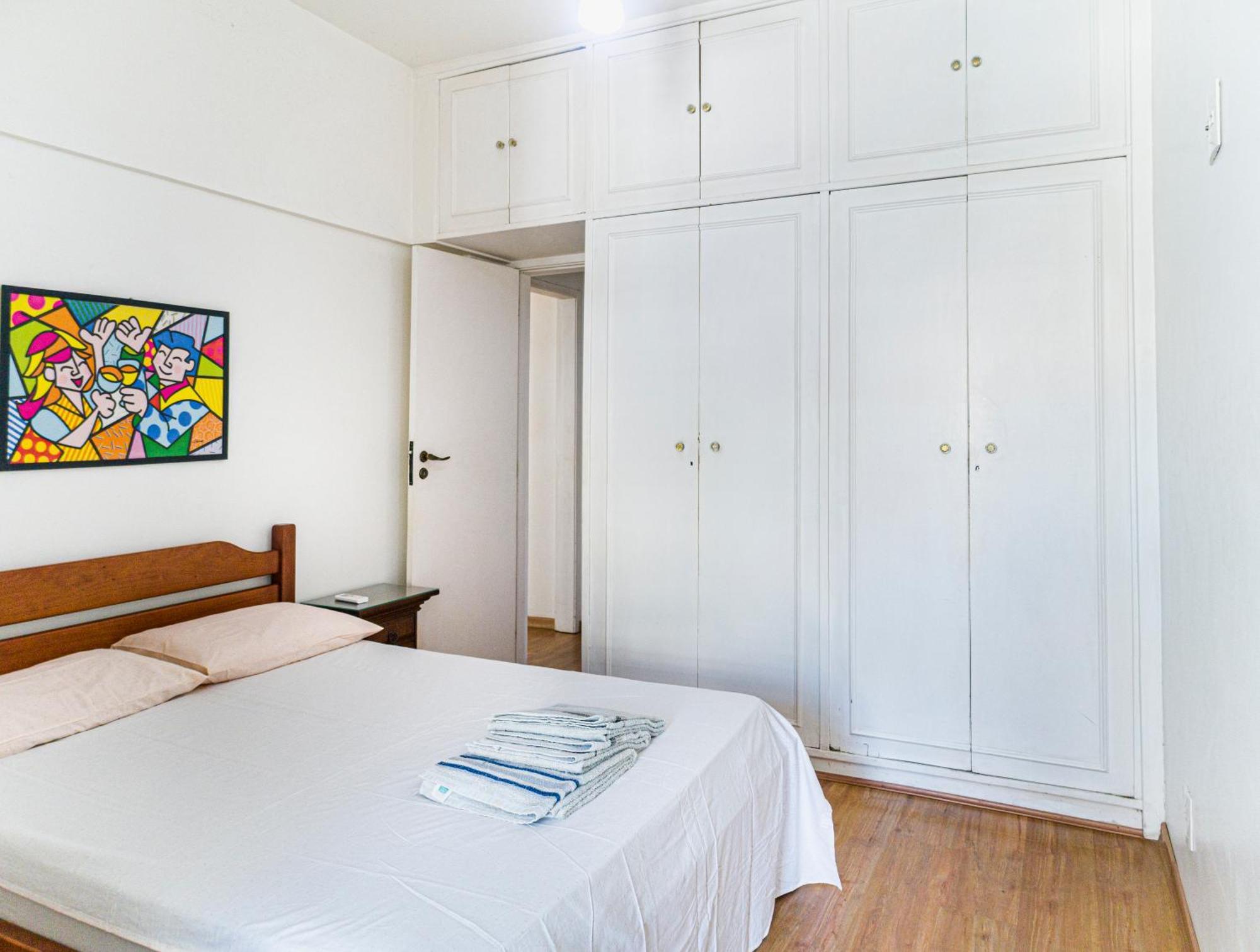Apartamento Completo Na Praia De Copacabana 02 Quartos Com Vista Lateral Mar Em Andar Alto, Ar, Wifi , Netflix, Pauloangerami Rmvc18 Rio de Janeiro Exterior photo