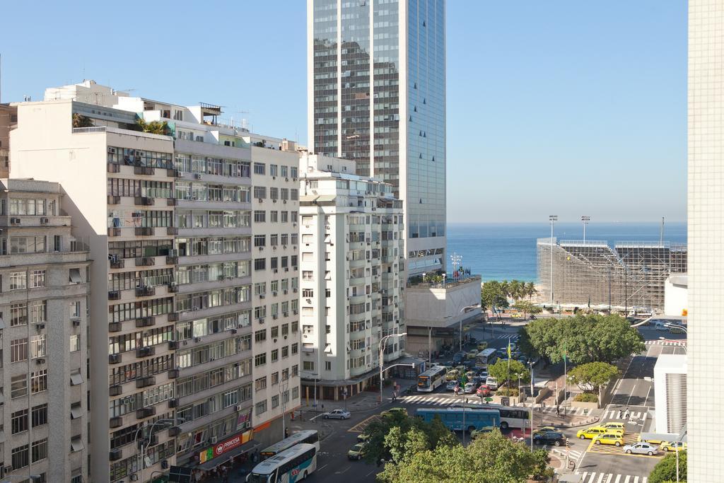 Apartamento Completo Na Praia De Copacabana 02 Quartos Com Vista Lateral Mar Em Andar Alto, Ar, Wifi , Netflix, Pauloangerami Rmvc18 Rio de Janeiro Exterior photo
